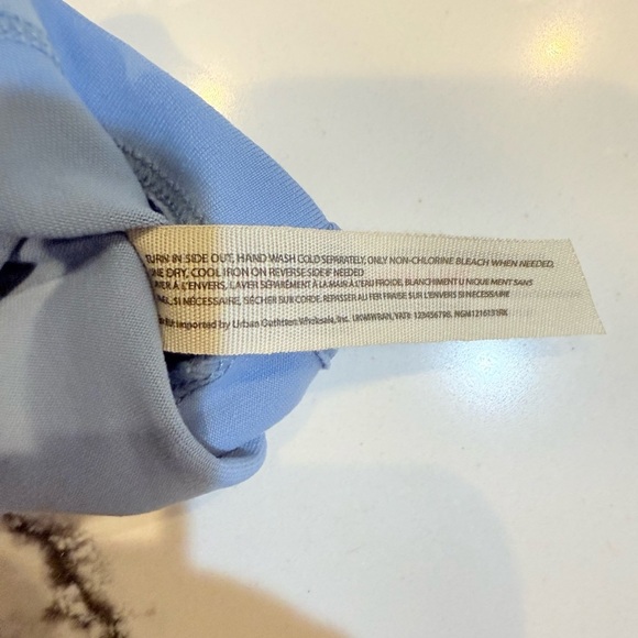 Free People Intimately Still Here Halter Cami Dusted Blue - Picture 7 of 7